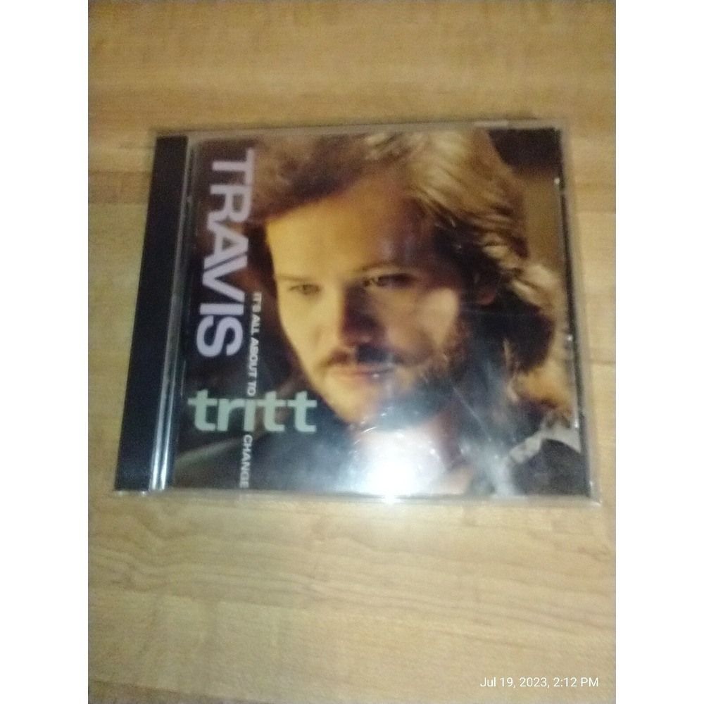 Travis Tritt It's All About To Change CD 1991 Country Warner Bros 0075992658928
